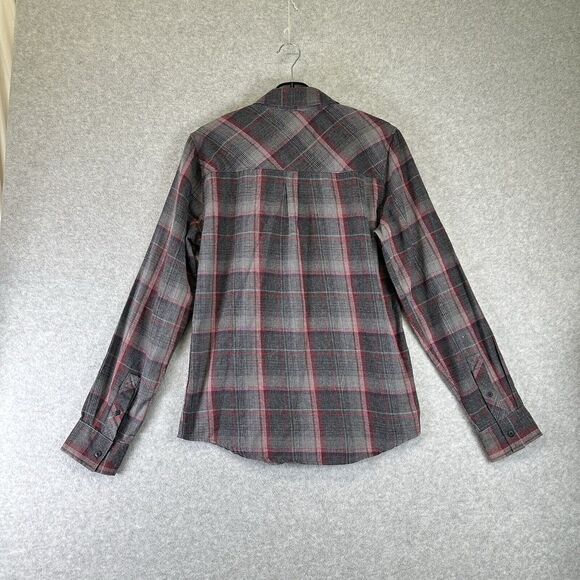 DC Shoes Shirt Men's SP Black Plaid Long Sleeve Button‎ Down Skateboard Pockets - Picture 4 of 11